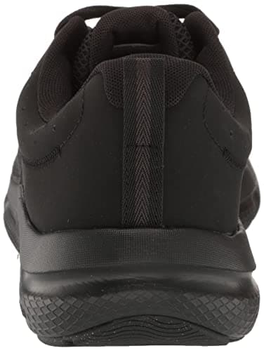 Under Armour Men's Charged Assert 10 Shoes, (002) Black/Black/Black, 12