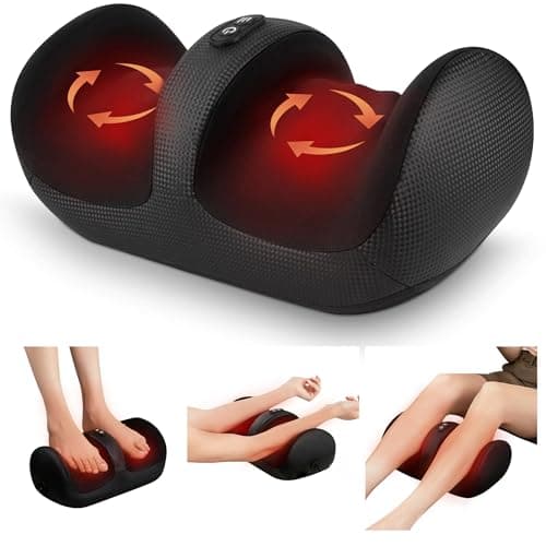 Nekteck Fußmassagegerät mit Wärme & Shiatsu Roller Test