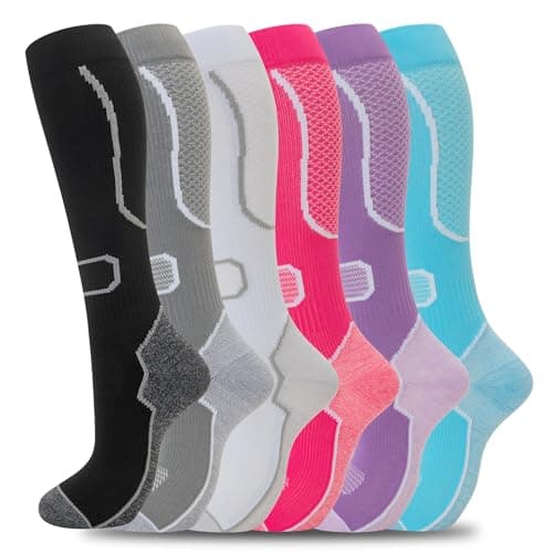 fenglaoda 6 Pairs Compression Socks Review – Cute, Comfortable, and Surprisingly Effective