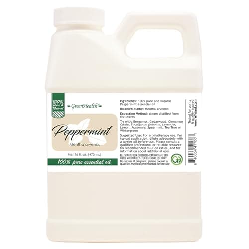 GreenHealth Peppermint Essential Oil Review – Is It Worth the Bulk Jug?