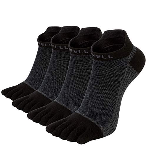 VWELL Zehensocken Test: 4 Paar Sport-Strümpfe im CHECK