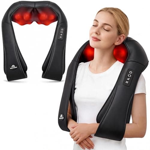 Nackenmassagegerät mit Wärme im Test – MagicMakers Shiatsu Massager