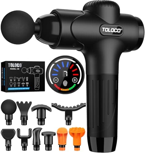TOLOCO Massage Gun Review: Super Stille Percussion Massager?
