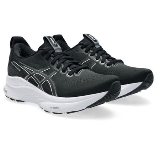 ASICS Women's Gel-Kayano 32 Running Shoes, 9, Black/White