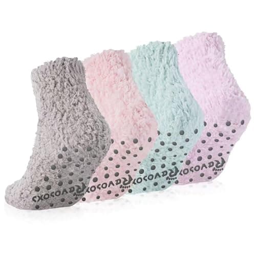 Revosoxs Fuzzy Grip Socks: Análisis Completo de los Calcetines Fuzzy Gruesos