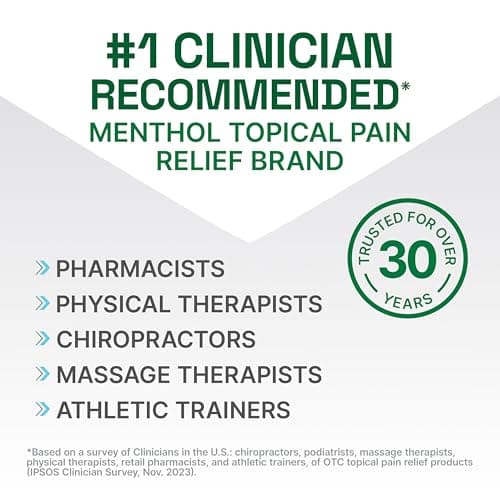 Biofreeze Professional Spray Pain Relief for Knee, Neck, Hip, Joint, Shoulder, & Simple Backache, Arthritis Pain Reliever, Sore Muscle Relief, Colorless Menthol Spray 4 Fl Oz (Pack of 2)