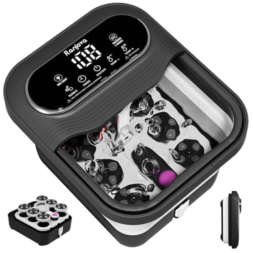 Ranjova fotspa recension – Vikbar fotbad med värme och shiatsu
