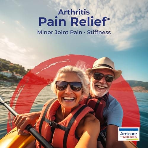 Boiron Arnicare Arthritis Cream for Pain Relief of Knees, Hands, Wrists, Elbows, Joints & Muscles – Quickly Absorbed & Fragrance-Free – 2.5 oz