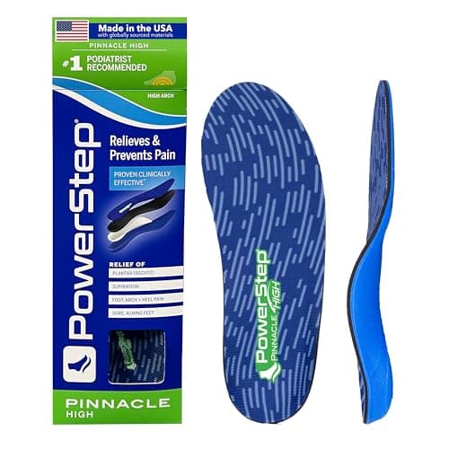 PowerStep Pinnacle Semelles Orthopédiques Voûte Plantaire Haute Test