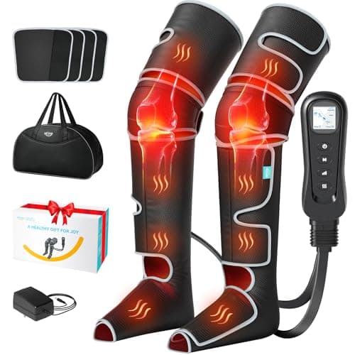 ALLJOY Benmassager Test 2025 – Värme & Kompression