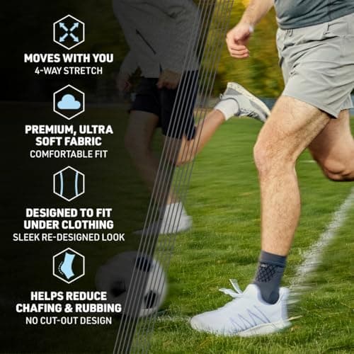 ACE Brand Flex Comfort Compression Ankle Sleeve 208705, L/XL