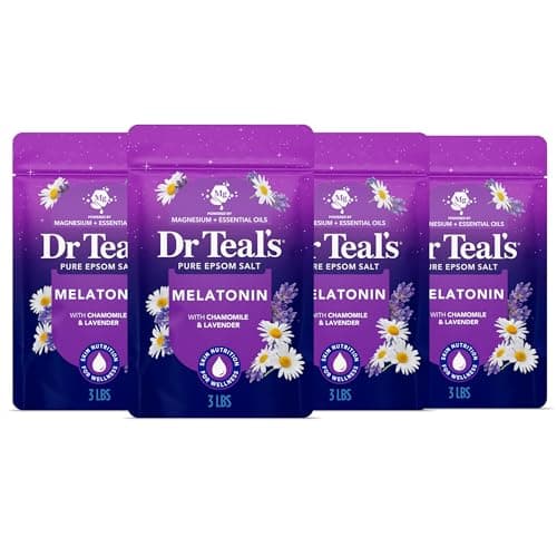 Dr Teal's Epsom Salt Sleep Soak Review – Melatonin Lavender Bath Salt Tested