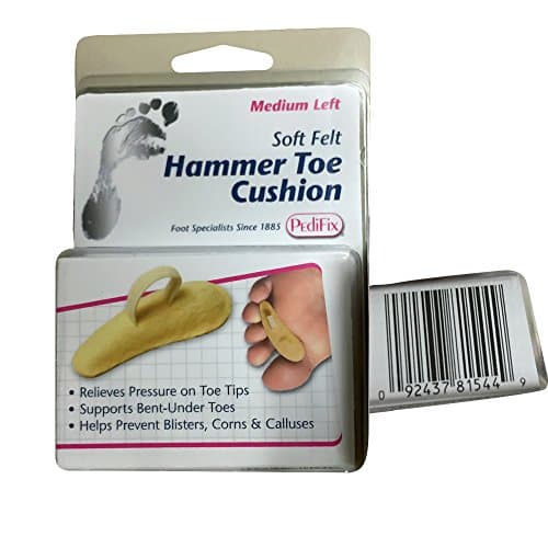 PediFix Hammer Toe Crest Cushion Medium 8+, Left