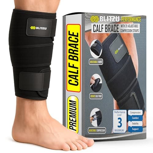 BLITZU Calf Brace Review 2025: ¿Funciona para Tirones y Dolor de Gemelos?